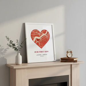 Custom Heart Map Canvas