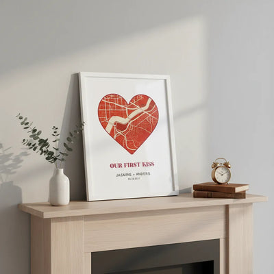 Custom Heart Map Canvas