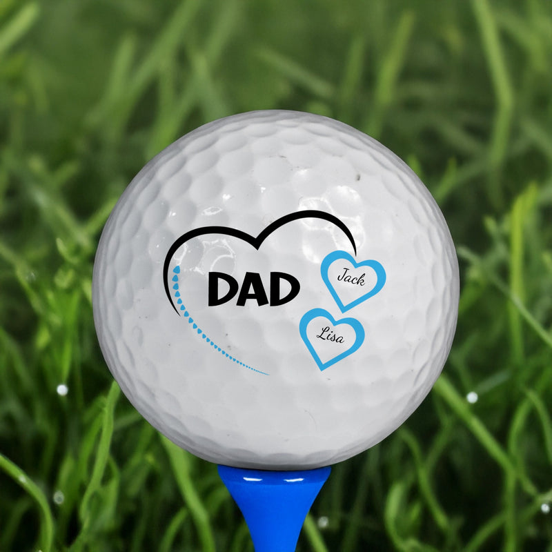Custom Golf Ball White - Dad | Shopify Product Personalizer