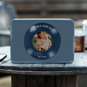 Custom Record Speaker - Spotify Photo