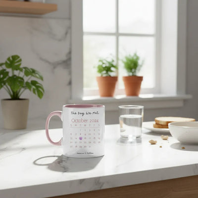 Custom Accent Coffe Mug 11oz - Calendar