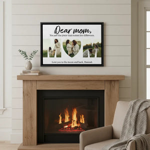 Custom Photo Framed Canvas - Horizontal