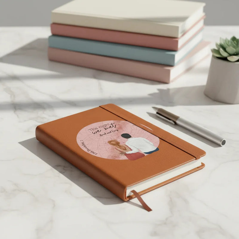 Custom Graphic Journal - Valentine's Day Couple