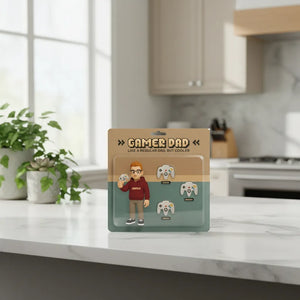 Custom Gamer Dad Acrylic Light Box | Shopify Product Personalizer