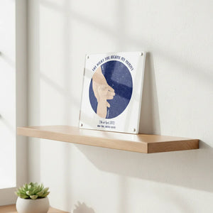 Custom Acrylic Glass (US Version) - The Night You Became My Mom