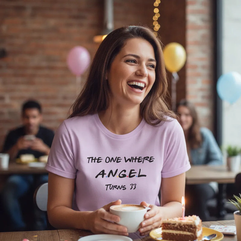 Custom Unisex T-Shirt Between Words | Shopify Product Personalizer