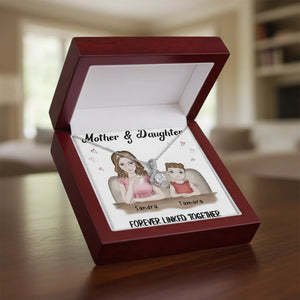 Custom Necklace Mother's Day Forever Linked Together