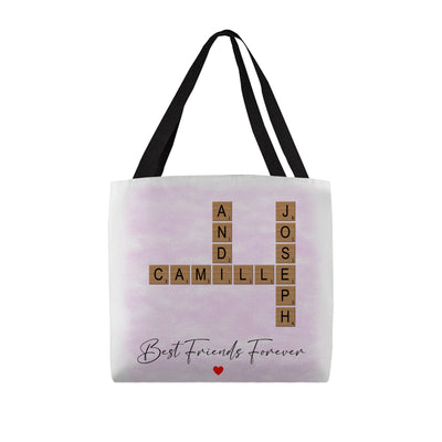 Custom Classic Tote Bag - Crossword