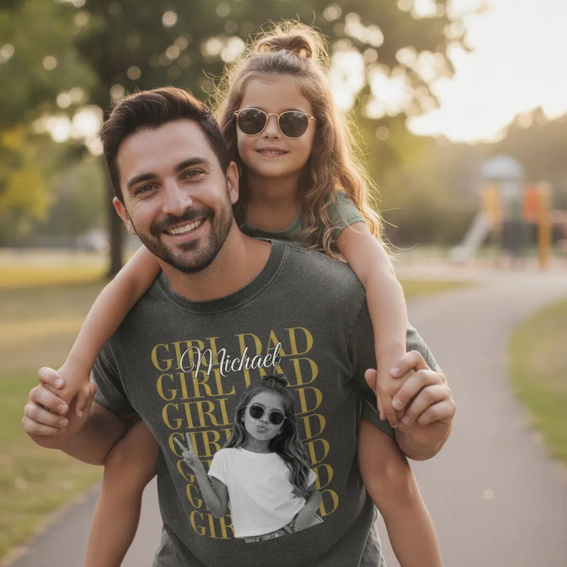 Custom Photo Vintage T-Shirt | Shopify Product Personalizer