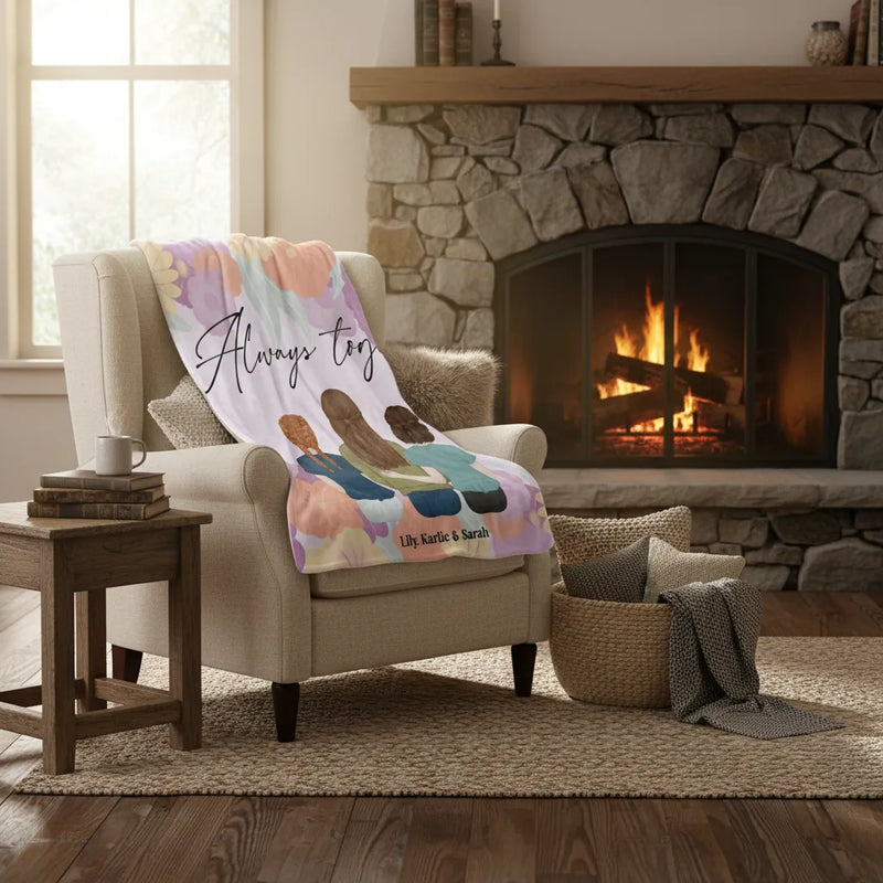 Custom Premium Blanket - Mother's Day