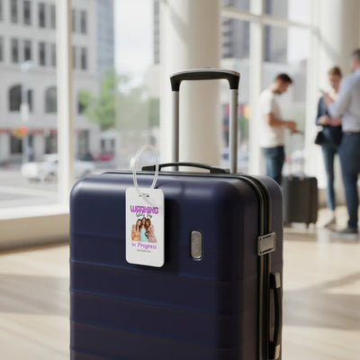 Custom Luggage Tag - Girl's Trip Photo Remove Background