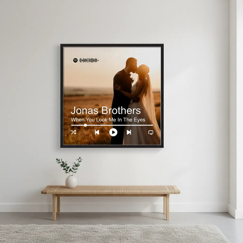 Custom Square Frame - Spotify Player