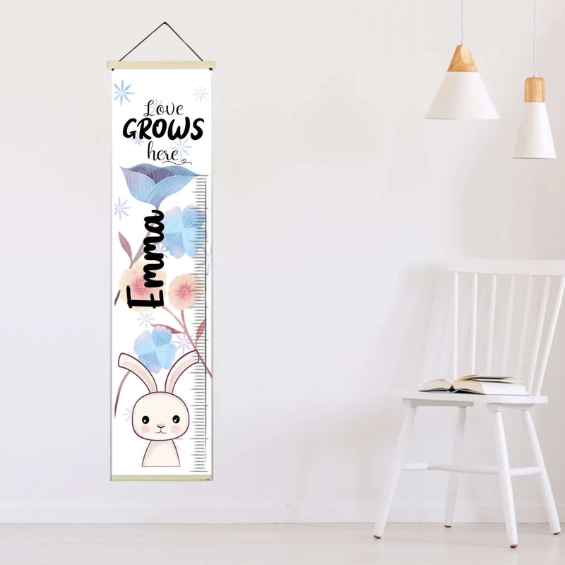 Custom Kid's Measuring Bar - Love Grows Here