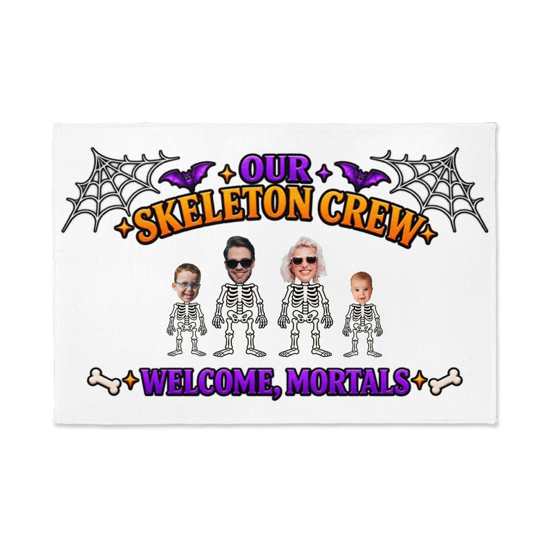 Custom Skeleton Crew Door Mat | Shopify Product Personalizer