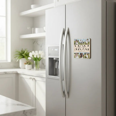 Custom Wooden Music Album Fridge Magnet | Shopify Product Personalizer