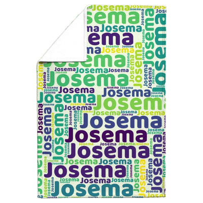 Custom Name Fleece Blanket - Word Cloud | Shopify Product Personalizer