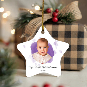 Custom High Gloss Photo Ornament | Shopify Product Personalizer