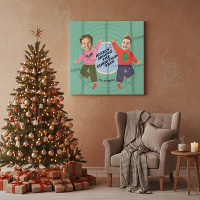 Custom Elf Christmas Square Poster | Shopify Product Personalizer