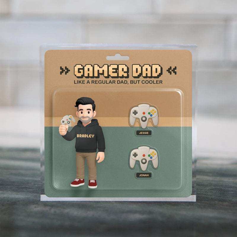 Custom Acrylic Square - Gamer Dad