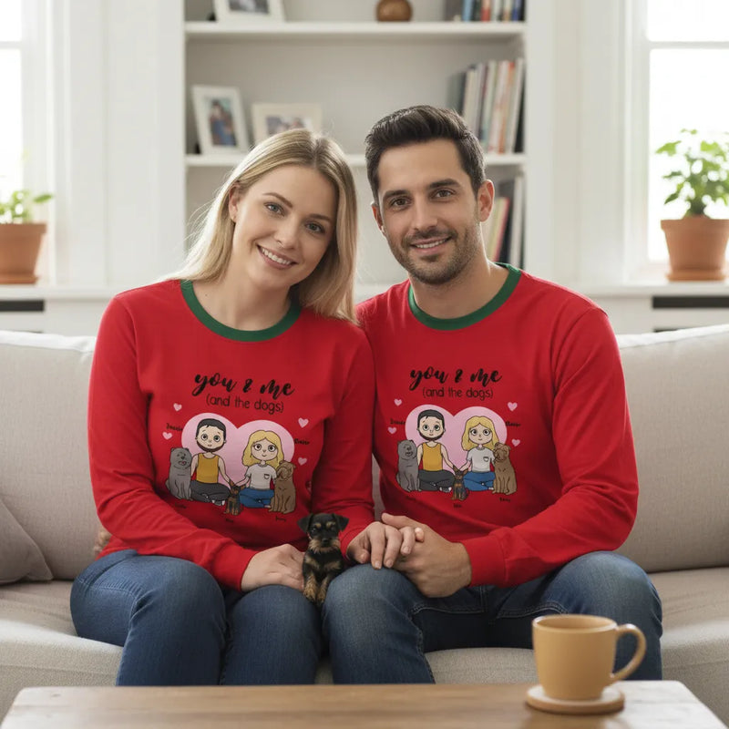 Custom Unisex Long Sleeve Valentine's Tee