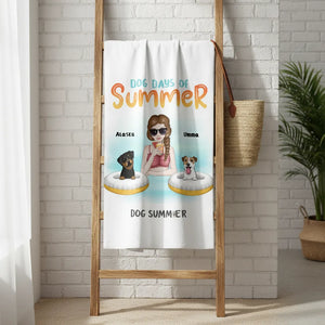 Custom Summer Bath Towel – 35×60