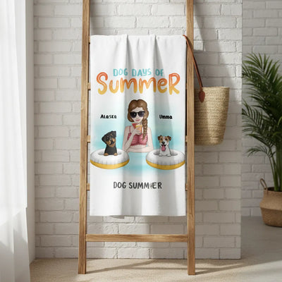 Custom Summer Bath Towel – 35×60