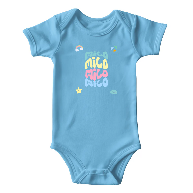 Custom Unisex Onesie - Warped Text