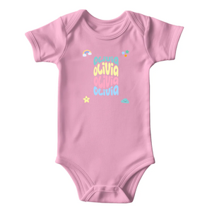 Custom Unisex Onesie - Warped Text