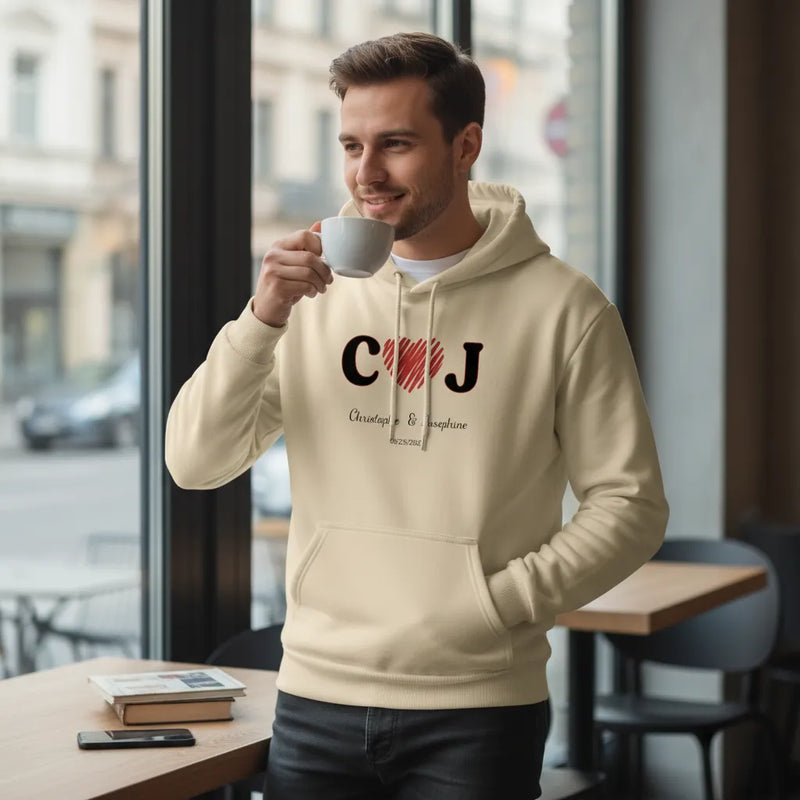 Custom Embroidered Lightweight Unisex Hoodie | Shopify Product Personalizer