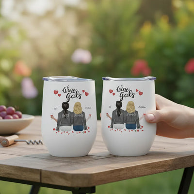Custom Wine Tumbler - Wine Goals