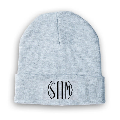 Custom Monogram Cuffed Beanie | Shopify Product Personalizer