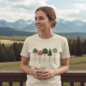 Custom Botanical Tee - My Forest