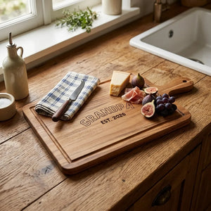 Custom Engraved RH Charcuterie Small Board | Shopify Product Personalizer