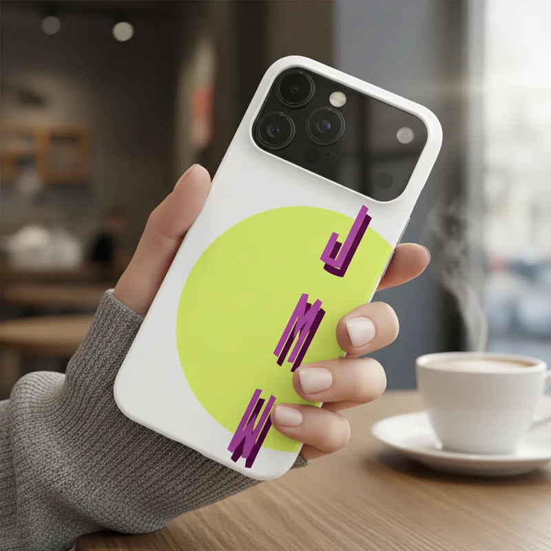 Custom Snap Case for iPhone - Text Shadow | Shopify Product Personalizer