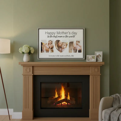 Custom Framed Canvas (US version) - Happy Mother's Day