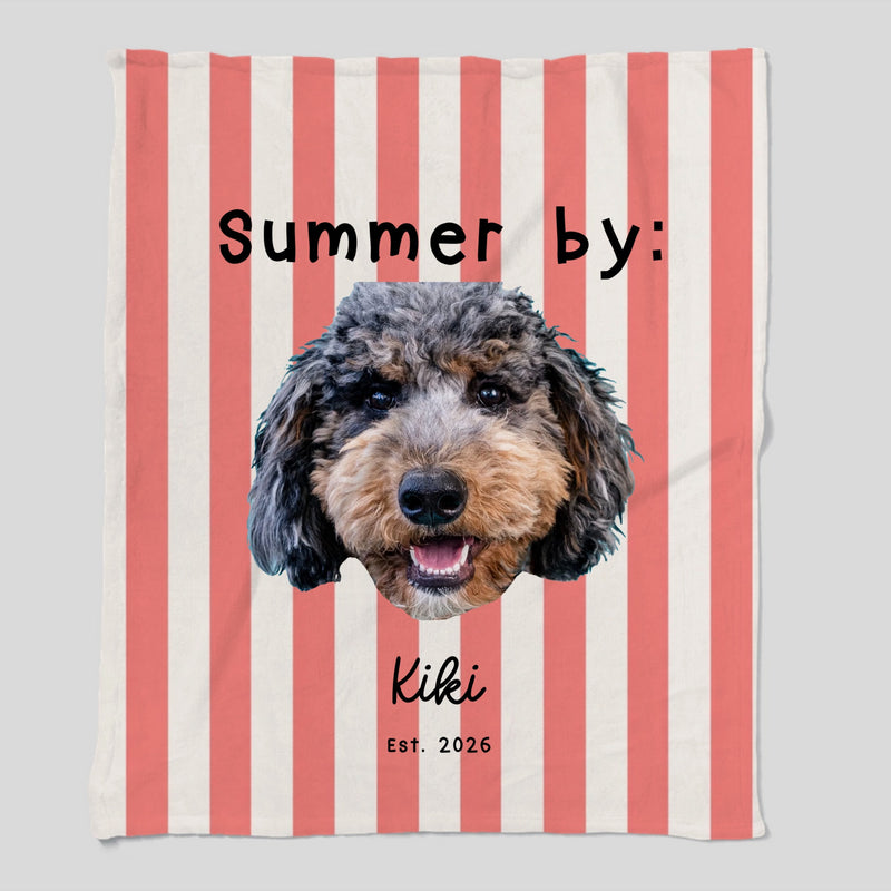 Custom Photo Cozy Plush Fleece Blanket | Shopify Product Personalizer