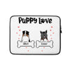Custom Puppy Love Laptop Sleeve