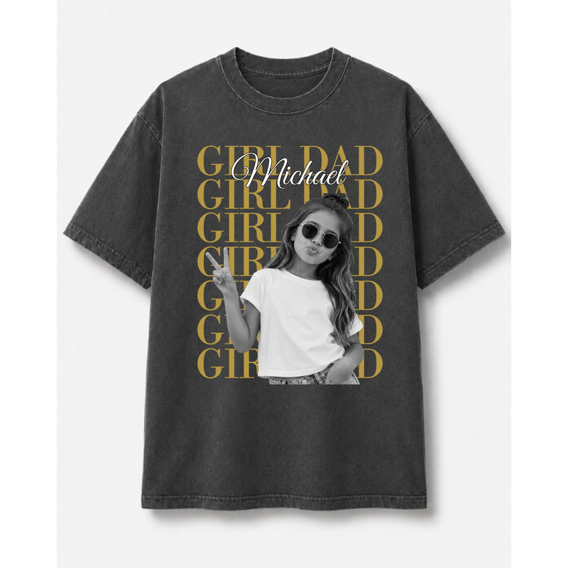 Custom Photo Vintage T-Shirt | Shopify Product Personalizer