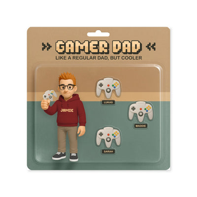 Custom Gamer Dad Acrylic Light Box | Shopify Product Personalizer