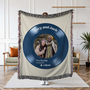 Custom Woven Blanket - Music Player