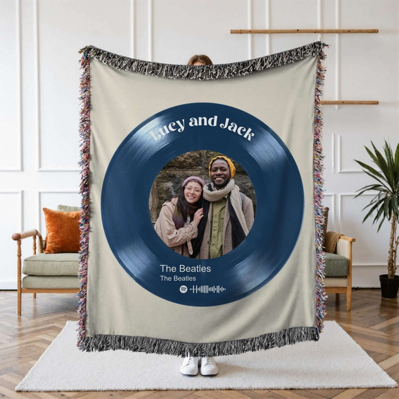 Custom Woven Blanket - Music Player