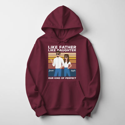 Like Father Like Daughter – Personalized Hoodie