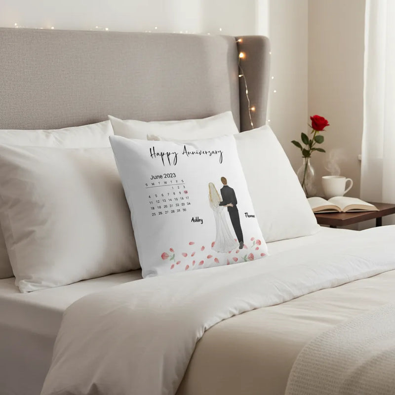 Custom Classic Pillow Cover - Calendar