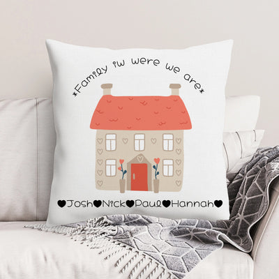 Custom Cotton Pillow - Between Words | Shopify Product Personalizer
