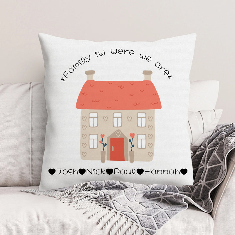 Custom Cotton Pillow - Between Words | Shopify Product Personalizer