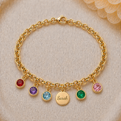 Custom Birthstone Bracelet | Shopify Product Personalizer