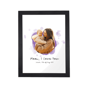 Custom Framed Poster - Mother's Day Photo