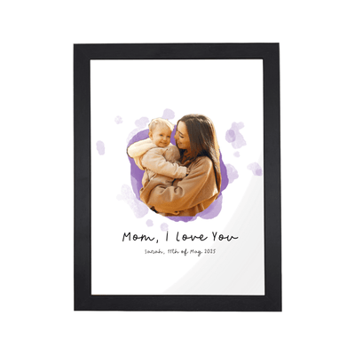 Custom Framed Poster - Mother's Day Photo