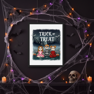 Custom Halloween Kids Frame