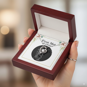 Custom Forever Love Heart Necklace - Street Map | Shopify Product Personalizer